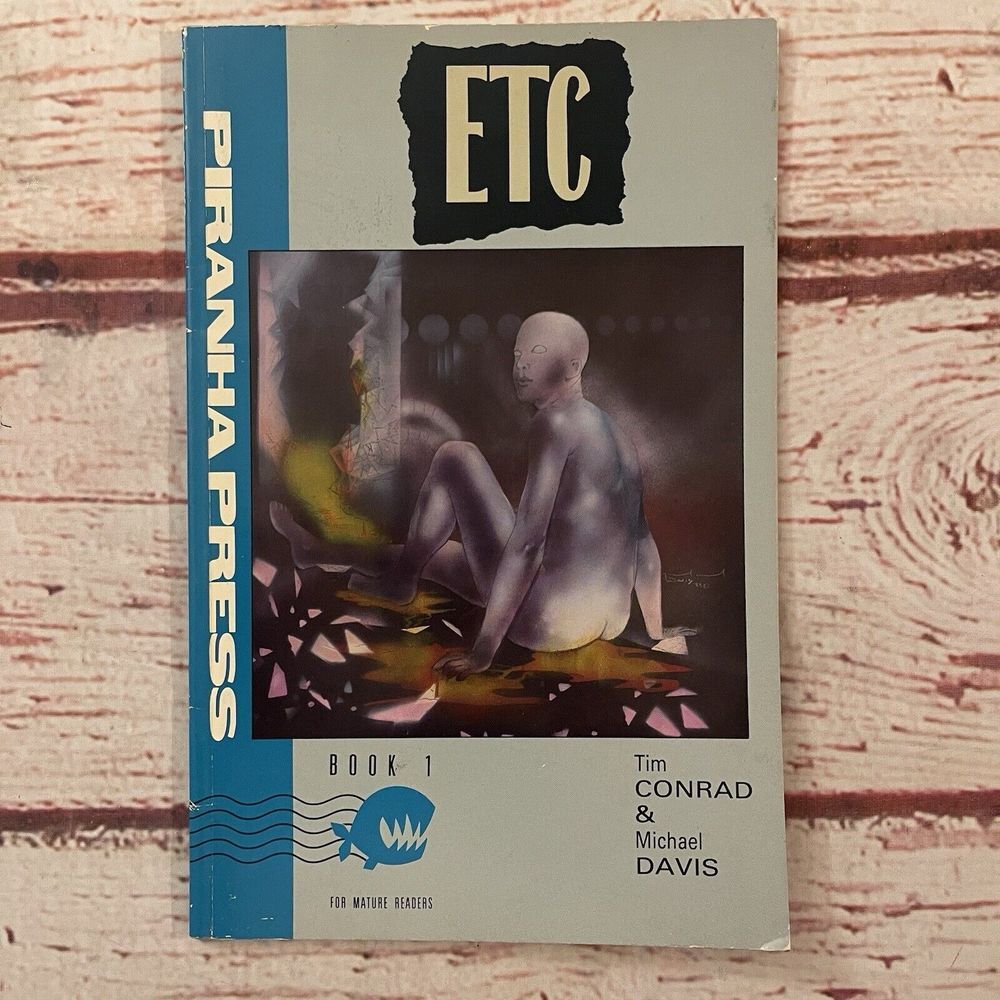 ETC (1989) Piranha Press Complete TPB GN Comic #1 Conrad Davis‎